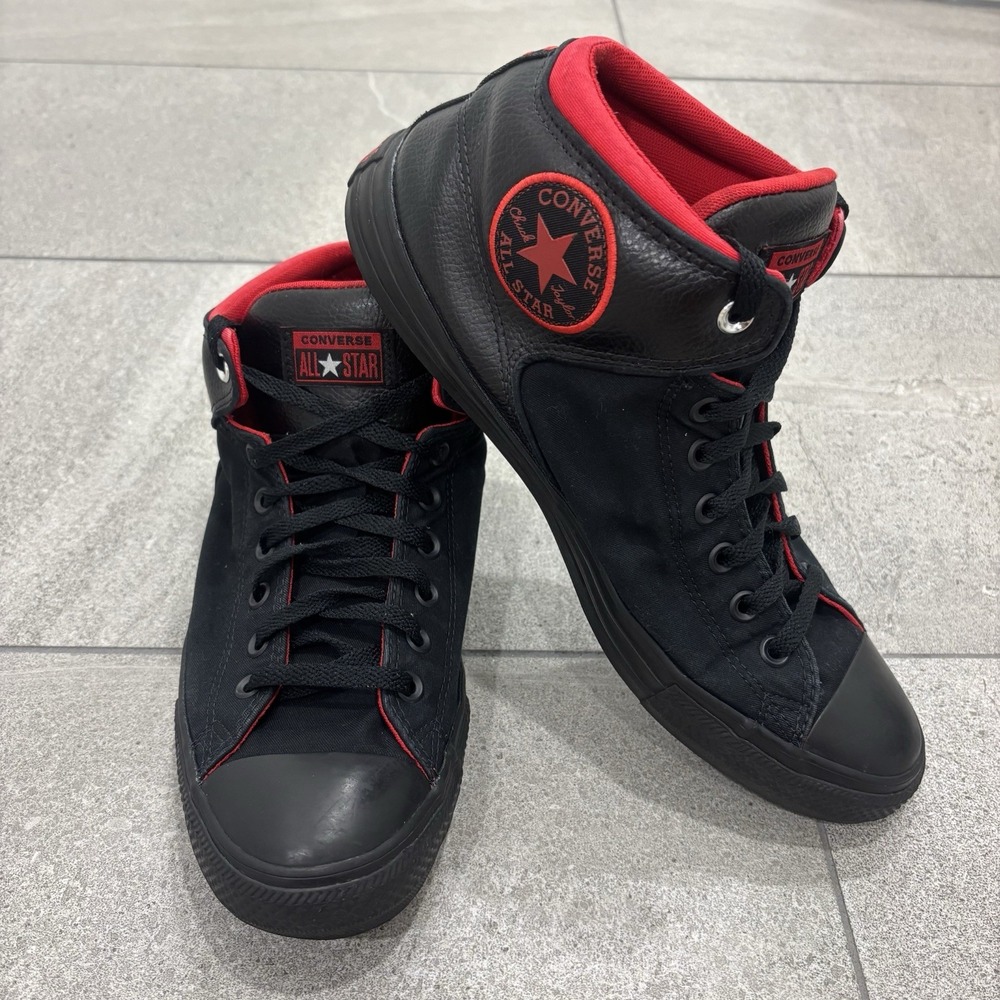 Converse Chuck Taylor All Star High Street Sneakers Mens Size 11.5 Black 164883C